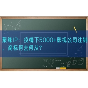 聚缘知产：疫情下5000+影视公司注销，商标何去何从？