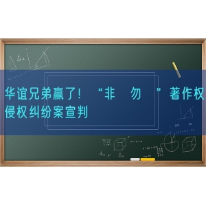 华谊兄弟赢了！“非誠勿擾”著作权侵权纠纷案宣判